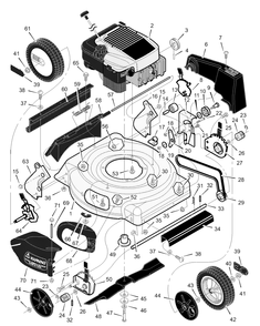 Part Location Diagram of 776156 Murray Housing